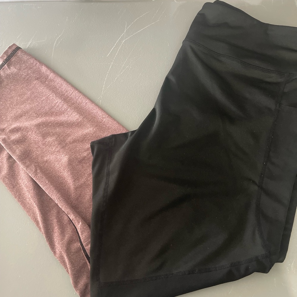 SHEIN 3Xl  Leggings in Black and Pink